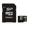 Atminties kortelė Silicon Power | 16 GB | Micro SDHC | Flash atminties klasė 10 | SD adapter