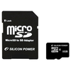 Atminties kortelė Silicon Power | 8 GB | Micro SDHC | Flash atminties klasė 10 | SD adapter