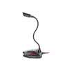 Natec Genesis | Gaming microphone | Radium 100 | Juodas ir raudona | USB 2.0