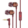 Ausinės Marley | Earbuds | Smile Jamaica | su laidu | į ausis įkišamos | Mikrofonas | Raudona