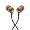 Ausinės Marley su laidu Earbuds | Smile Jamaica | Su mikrofonu | USB Type-C | Rasta