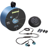 Ausinės Shure Aonic 215 SE215, su mikrofonu, Mėlynos
