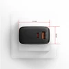 AXAGON GaN sieninis įkroviklis 2x prievadas (USB-A + USB-C), PD3.0/PPS/QC4+/SFC2.0/AFC/SCP/FCP/Apple, 45W | ACU-PQ45