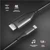 AXAGON | Aktyvus keitiklis | USB-C į HDMI | 1,8 m