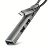AXAGON ALU STRIP USB-C 4 prievadų šakotuvas | HUE-STC