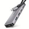 AXAGON HMC-5H60 USB-C 3.2 Gen 1 šakotuvas, 2 x USB-A, 1 x USB-C, 4K 60 Hz HDMI, PD 100 W, 15 cm USB-C laidas