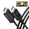 AXAGON RVD-HI20C2 DisplayPort - HDMI 2.0 kabelis 1.8m 4K/60Hz