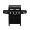 Dujinė lauko kepsninė Barbecook Siesta 412 Graphite, 132 x 56 x 118 cm | BC-GAS-2073