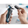 Braun | Shaver | 51-B1000s | Operating time (max) 50 min | Wet &amp; Dry | Juodas/Mėlyna