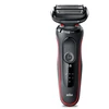 Braun | Shaver | 51-R1000s | Operating time (max) 50 min | Wet &amp; Dry | Juodas/Raudona
