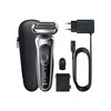 Barzdaskutė Braun | Shaver | 71-S1000s | Operating time (max) 50 min | Wet &amp; Dry | Sidabrinis/Juodas