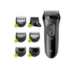 Barzdaskutė Braun Series 3+ 3000BT, juoda