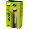 Barzdaskutė Philips OneBlade 360 QP2730/20, Pilkos/Žalios spalvos