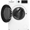 BEKO Skalbimo mašina su džiovykle | BMM5DFO5741W | Energijos vartojimo efektyvumo klasė A/D | Priekinis pakrovimas | Skalbimo talpa 7kg | 1400 aps./min. | Plotis 52 cm | Plotis 60 cm | LED | Džiovinimo sistema | Džiovinimo talpa 5kg | Garų funkcija | Baltas