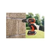 Akumuliatorinis gręžtuvas Black&amp;Decker BCD003MEM2K-QW,18V, 2x2,5Ah