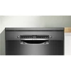 Laisvai statoma indaplovė Bosch SMS4EMC06E, 60 cm, Juoda