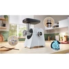 Bosch MFWS420W Serija 4, Mėsmalė, MultiPower Series 4, 1900 W, Baltas, Baltas