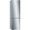Bosch KGE398IBP Serija 6, Laisvai statomas šaldytuvas-šaldiklis su šaldiklio skyriumi apačioje, 201 x 60 cm, Šlifuotas plienas, atsparus pirštų atspaudams