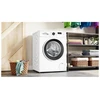 Bosch Skalbimo mašina | WGE0240ASN | Energy efficiency class A | Front loading | Skalbimo talpa 7kg | 1400 RPM | Gylis 59 cm | Plotis 60 cm | Ekranas | LED | Direct drive | Baltas