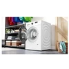 Bosch Skalbimo mašina | WGE0240ASN | Energy efficiency class A | Front loading | Skalbimo talpa 7kg | 1400 RPM | Gylis 59 cm | Plotis 60 cm | Ekranas | LED | Direct drive | Baltas