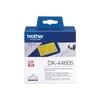 Brother DK-44605 ištisinė nuimama Geltona popierinė juosta (62mm) Geltona