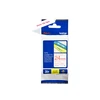 Brother | TZe-252 Laminated Tape | Raudona on Baltas | TZe | 8 m | 2.4 cm