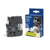 Brother | TZe-355 Laminated Tape | Baltas on Juodas | TZe | 8 m | 2.4 cm
