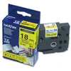 Brother | TZe-641 Laminated Tape | Juodas On Geltona | TZe | 8 m | 1.8 cm