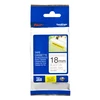 Brother | TZe-S241 Strong Adhesive Laminated Tape | Juodas on Baltas | TZe | 8 m | 1.8 cm