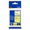 Brother | TZe-S631 Strong Adhesive Laminated Tape | Juodas on Geltona | TZe | 8 m | 1.2 cm