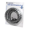 LOGILINK KAB0013 LOGILINK - Kabelio spiralinė vyniojimo juosta, 2,50 m