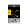 Gembird Cablexpert spiralinis mikro USB kabelis, 0,6 m, juodas | Cablexpert