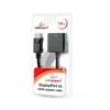 GEMBIRD AB-DPM-HDMIF-002 DisplayPort kištukas į HDMI kištuką, 10 cm, juodas, blisterinė pakuotė
