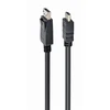 GEMBIRD kabelis DISPLAYPORT M -> HDMI M 1m