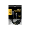 GEMBIRD A-HDMI-VGA-03-6 HDMI į VGA ir garso adapterio kabelis, vieno prievado, 1,8 m, juodas