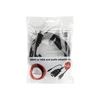 GEMBIRD A-HDMI-VGA-03-6 HDMI į VGA ir garso adapterio kabelis, vieno prievado, 1,8 m, juodas