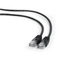 Cablexpert | Komutacinis laidas | UTP | Juodas RJ45 | RJ45
