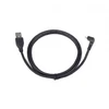 Gembird Cablexpert USB A - MicroUSB B, 1,8 m kampinis mikro-USB laidas, USB A, Micro-USB B, 1,8 m, Juodas