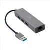 Gembird Cablexpert | USB AM gigabito tinklo adapteris su 3 prievadų USB 3.0 šakotuvu | A-AMU3-LAN-01