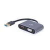 Gembird Cablexpert | USB ekrano adapteriai | A-USB3-HDMIVGA-01 | USB 3.0 A tipo | 0,15 m