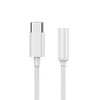 Gembird Cablexpert | USB C tipo kištuko ir stereo 3,5 mm garso adapterio laidas, Baltas | A-CM-3.5F-01