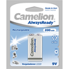Camelion | 9V/6HR61 | 200 mAh | „AlwaysReady“ įkraunamos baterijos Ni-MH | 1 vnt.