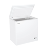 Candy | Šaldiklis | CCHH 200E | Energy efficiency class E | Chest | Free standing | Height 84.5 cm | Total net capacity 196 L | Baltas +DOVANA Hoover dulkių siurblys