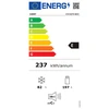 Candy Šaldytuvas | CNCQ2T518EW | Energy efficiency class E | Free standing | Combi | Height 182.5 cm | No Frost system | Šaldytuvas net capacity 197 L | Šaldiklis net capacity 82 L | Ekranas | 38 dB | Baltas