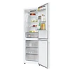 Candy Šaldytuvas | CNCQ2T618EW | Energy efficiency class E | Free standing | Combi | Height 185 cm | No Frost system | Šaldytuvas net capacity 235 L | Šaldiklis net capacity 120 L | 38 dB | Baltas +DOVANA Hoover dulkių siurblys
