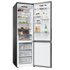 Candy Šaldytuvas | CNCQ2T620EB | Energy efficiency class E | Free standing | Combi | Height 205 cm | No Frost system | Šaldytuvas net capacity 289 L | Šaldiklis net capacity 120 L | Ekranas | 38 dB | Juodas