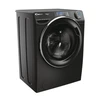 Candy | Skalbimo mašina | RP 496BWMBCB/1-S | Energy efficiency class A | Front loading | Skalbimo talpa 9kg | 1400 RPM | Gylis 53 cm | Plotis 60 cm | Ekranas | TFT | Steam function | Wi-Fi | Glossy Juodas +DOVANA Hoover dulkių siurblys
