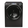 Candy | Skalbimo mašina | RP 496BWMBCB/1-S | Energy efficiency class A | Front loading | Skalbimo talpa 9kg | 1400 RPM | Gylis 53 cm | Plotis 60 cm | Ekranas | TFT | Steam function | Wi-Fi | Glossy Juodas +DOVANA Hoover dulkių siurblys