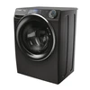 Candy | Skalbimo mašina | RP 496BWMBCB/1-S | Energy efficiency class A | Front loading | Skalbimo talpa 9kg | 1400 RPM | Gylis 53 cm | Plotis 60 cm | Ekranas | TFT | Steam function | Wi-Fi | Glossy Juodas +DOVANA Hoover dulkių siurblys