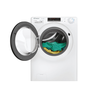 Candy Skalbimo mašina with Dryer | CSOW 4746TWMB5-S | Energy efficiency class A/E | Front loading | Skalbimo talpa 7kg | 1400 RPM | Gylis 45 cm | Plotis 60 cm | Ekranas | Digit | Drying system | Drying capacity 4kg | Steam function | Wi-Fi | Baltas +DOVANA Hoover dulkių siurblys